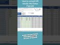 KPI Bonus Calculations #excel #kpi #exceltips