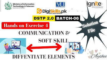 communication and soft skills exercise 4 batch 6 | dstp 2.0 batch 6 communication & soft skill