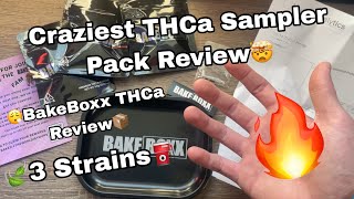 Crazy Exotic THCa Flower Sampler Review🔥⛽️| BakeBoxx Review📦😵‍💫| Legal Hemp🍃| Best Bud Reviews💯