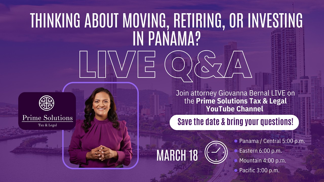Panama Relocation LIVE Q&A | Visas, Residency & Investing in Panama