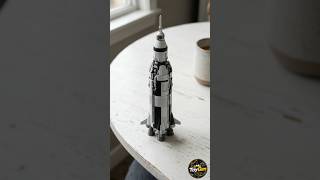 Mechanical Toy Transforms Into a Saturn V Rocket 🚀 | Insane Mini Transformer Animation