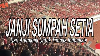 Janji Sumpah Setia! Chant Suporter Timnas yang Diadopsi dari Suporter Aremania!