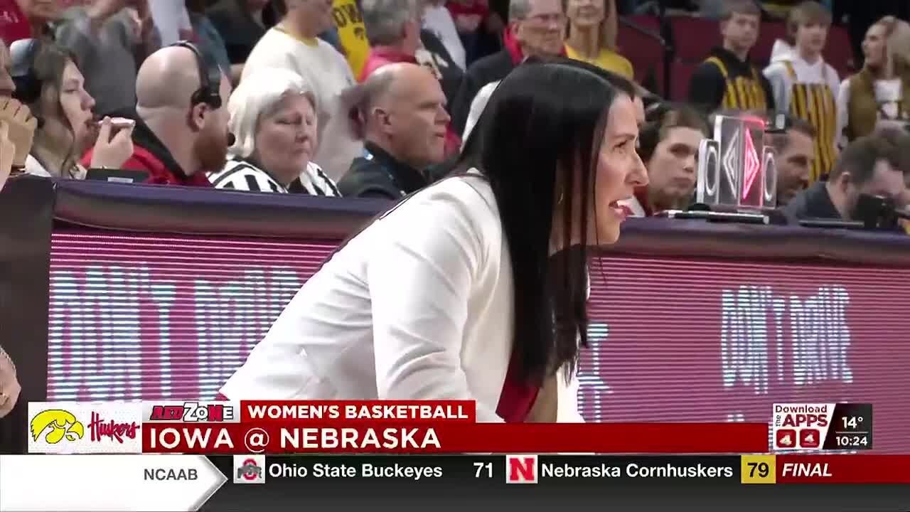 Huskers drop third in a row in rivalry loss to Iowa