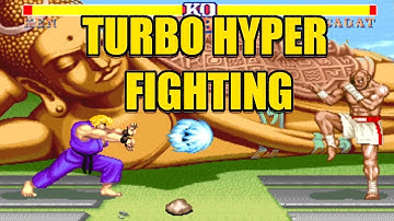 Street Fighter II Turbo Hyper Fighting ➤ (Hardest / Arcade) ➤ SPEEDY KEN