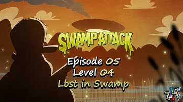 Swamp Attack - Episode 5 Level 4 - Lost in Swamp
