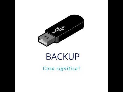 Cosa significa BACKUP?