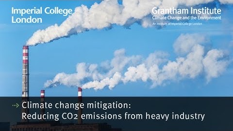Reducing CO2 emissions from industry - Dr Tamaryn Napp