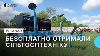 Аграрії Запорізької області безоплатно отримали сільськогосподарську техніку