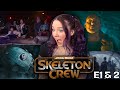 This show is an ADVENTURE! Skeleton Crew Episode 1 &amp; 2 REACTION