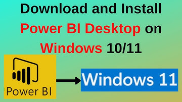 How to download and Install Power BI Desktop on Windows 10/11 | 2024 updated