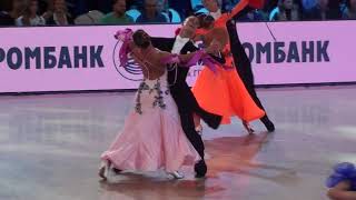 フランチェスコ デボラ組のベニーズワルツ Francesco Galuppo - Debora Pacini, ITA Viennese Waltz 1/2 Grand Slam Standard ROC - 2017