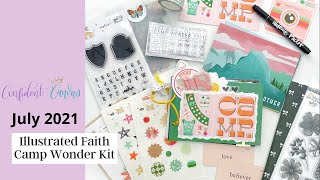 Illustrated Faith Camp Wonder 2021 Kit | July