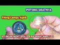 Fiting Lampu Biasa Jadi Fiting Lampu AJAIB❗️Ratusan lampu bisa terdeteksi  dengan cepat ‼️