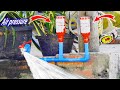 Amazing  Idea to fix PVC pipe low pressure most people don&#39;t know #PVC #free energy #diy