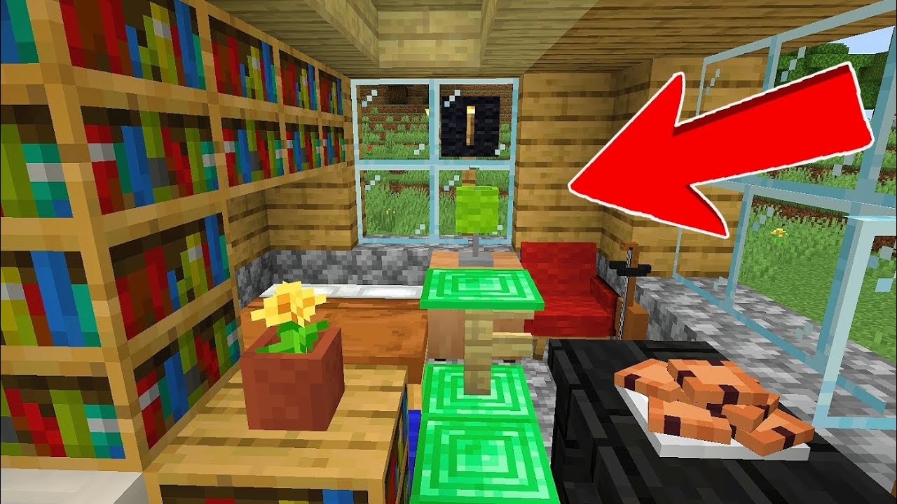 Я сделал ремонт в стиле жителя в майнкрафт 