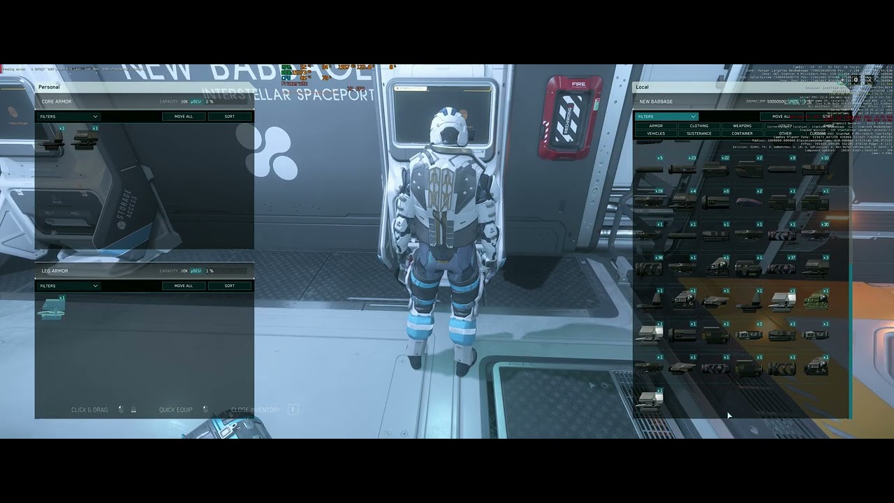 Star Citizen replay 2025 11 20 ads bug/clipping