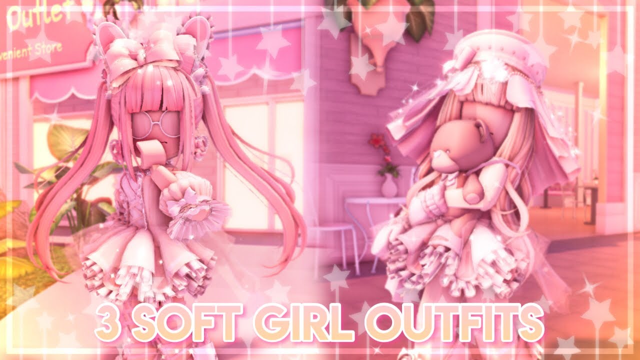 3 soft girl outfits || Royale High outfit ideas || FaeryStellar - YouTube