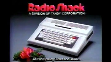 1984 Radio Shack TV Commercial - Christmas Color Computer 2 (CoCo 2)