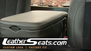 Dodge Ram Quad Cab Leather Center Console Interior kit Installation Video  LeatherSeats.com