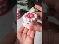 Clay Strawberry Cake | DIY Air Clay tutorial | Easy to make | Clay craft Idea #clay #diy #cake