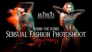 Lingerie Fashion Photoshoot Behind The Scenes How I Shoot With A Model In Harness