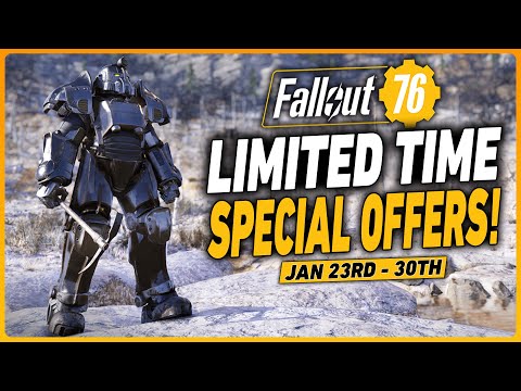 NEW SPECIAL OFFERS Coming to Fallout 76 Atomic Shop!
