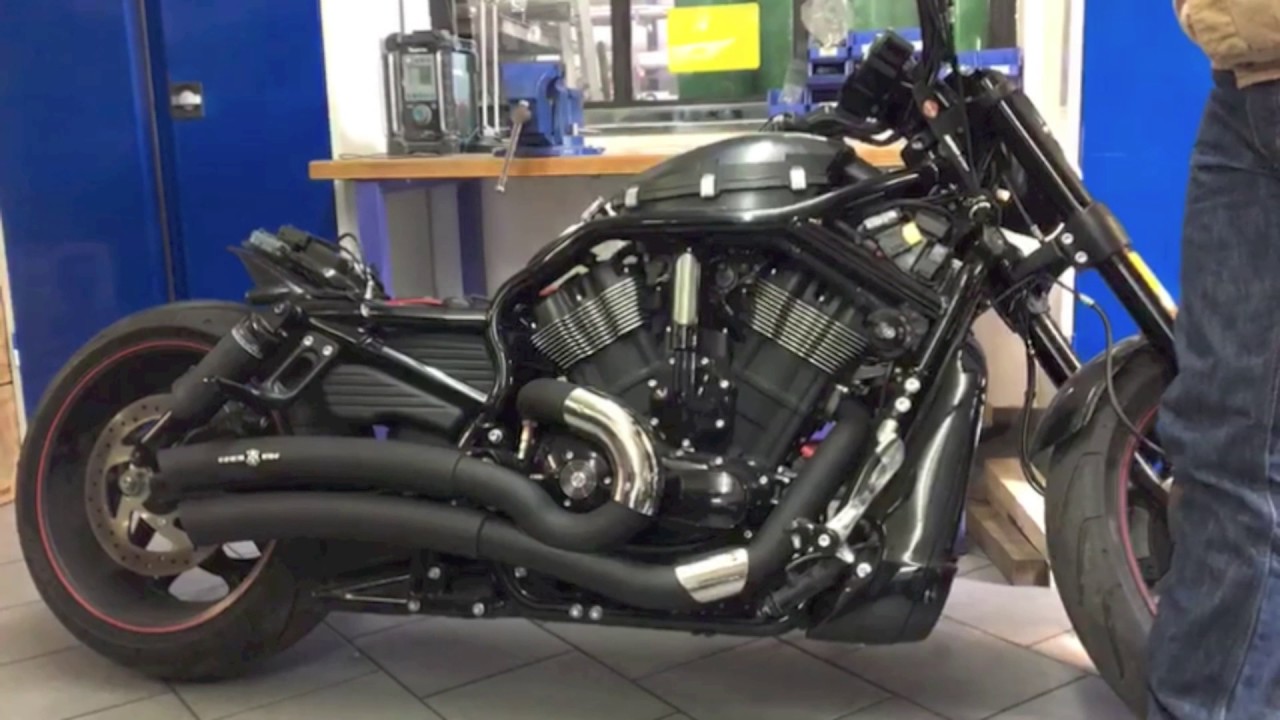 BSL – HD Night Rod® mit BSL Exhaust System - YouTube