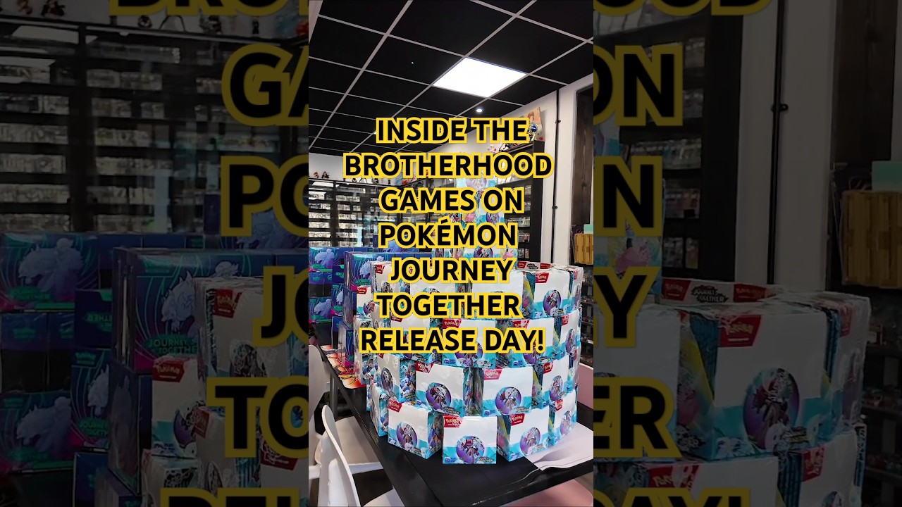 Take a Journey & check out BROTHERHOOD GAMES on POKÉMON JOURNEY TOGETHER RELEASE DAY! 
