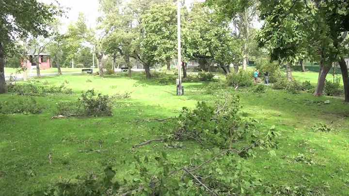 Hurricane Leslie  Sept 11 2012 Bannerman Park - St...