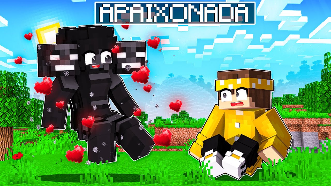 GAROTA WITHER está APAIXONADA POR MIM no Minecraft