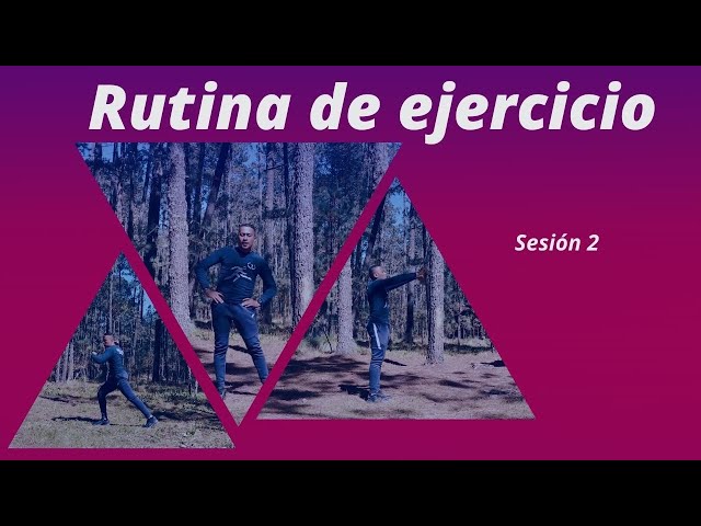 Rutina de ejercicio - Sesión 2