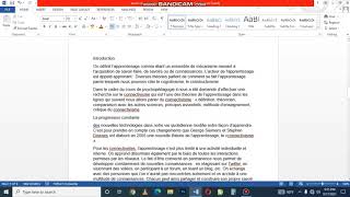 Table Des Matières Automatique Sur Word