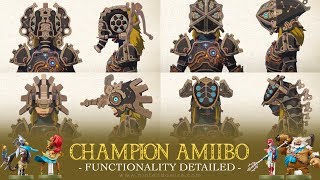 Champion amiibo Functionality Detailed | Zelda: Breath of the Wild - YouTube