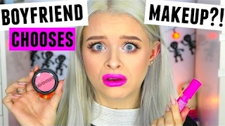 BOYFRIEND CHOOSES MY MAKEUP! | sophdoesnails