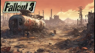 Wandering The Wastes - Fallout 3 | Post Apocalyptic Ambient Music 1 Hours