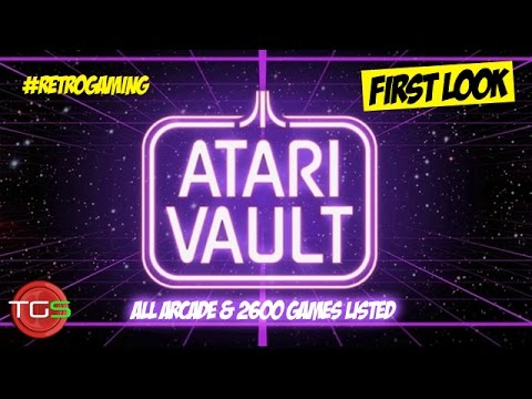 Atari Vault - First Look (PC - 1080p) All games listed