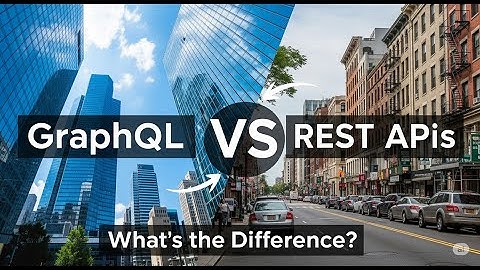 GraphQL vs  REST APIs What