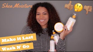 Shea Moisture Coconut Custard Make It Last Wash N&#39; Go | Product Review