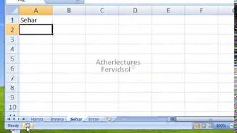 Lecture No 15  Excel Macro MS Excel 2007 Trainings in Urdu