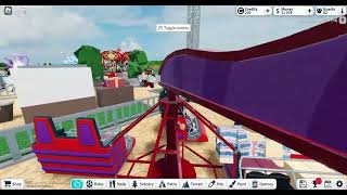 My Roblox Theme Park - Me On The Twister Rides