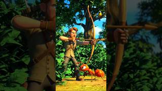 The story of Pigeon and Ant 😭#animation #cartoon