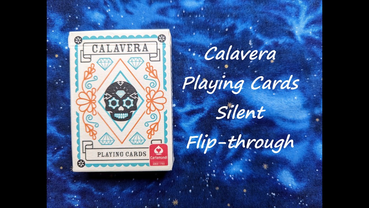 Calavera Playing Cards - Silent Flip-through