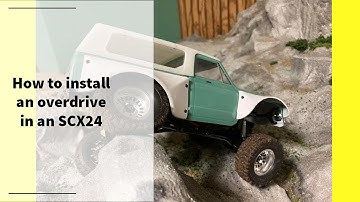 SCX24 Treal Overdrive Install and Review | Wide Body C10
