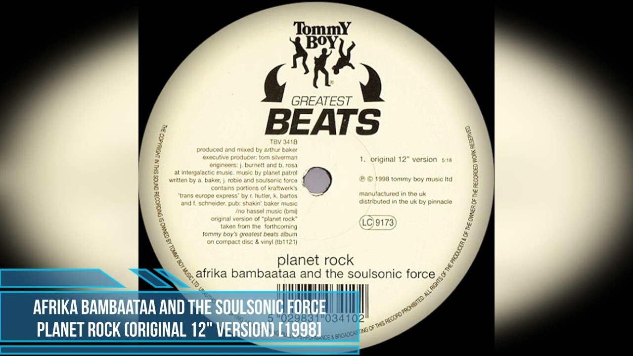Afrika Bambaataa and The Soulsonic Force - Planet Rock (Original