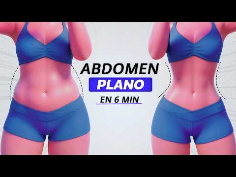 CÓMO lograr un ABDOMEN PLANO: Rutina de 6 Minutos (Reto 14 Días)