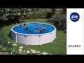 Vidéo: Piscine acier Gré Atlantis ronde