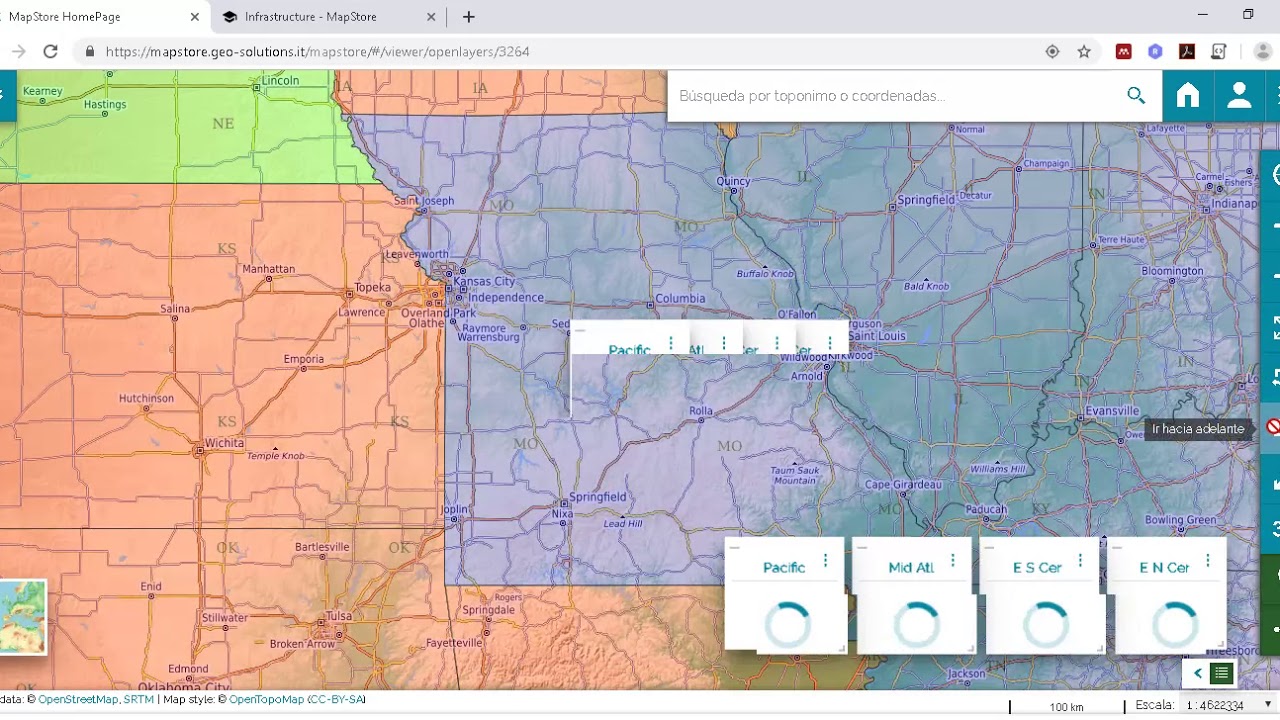 Visualizador y editor SIG online MAPSTORE - YouTube