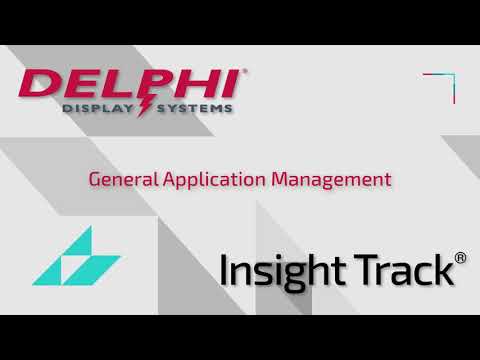 Track 2.0 - Overview and Configuration - video from Delphi Display