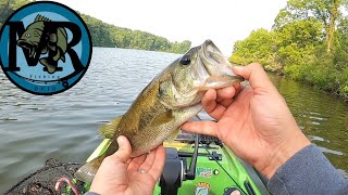 Lake La Sue Ann: Kayak Bass Fishing!