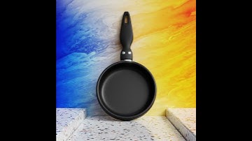 Frying Pan 3D Model #shorts #blender #blender3d #b3d #3dmodeling #youtubeshorts #3d #blendertutorial